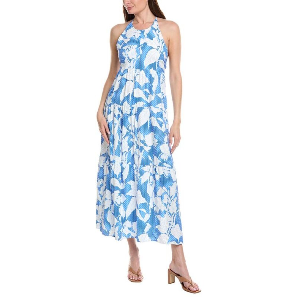 Anna Kay Womens  Malousi Maxi Dress, Blue
